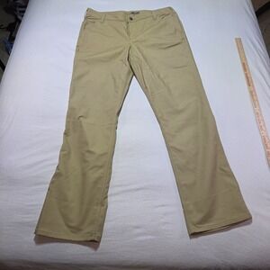 Carhartt Women's Rugged Flex Loose Fit Canvas Work Pants Khaki Size 16 NWT